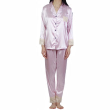 Load image into Gallery viewer, Angel Pink Lace PJ Set
