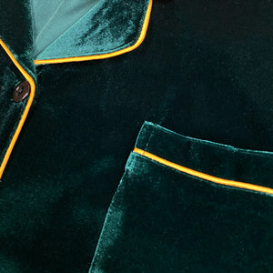 Emerald Velvet PJ Set