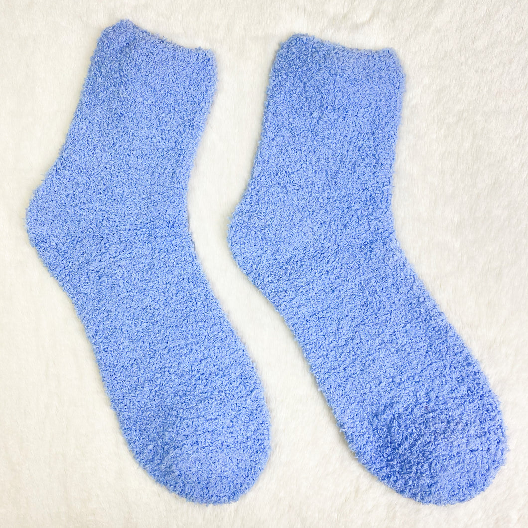 Berry Fluffy Socks