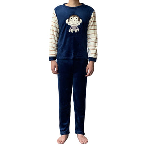 Lazy Dolphins Monkey Pajamas Set