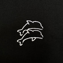 Load image into Gallery viewer, Dolphins black shirt for Unisex 
