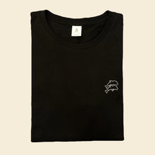 Load image into Gallery viewer, Minimalist branding shirt made with 100% combed cotton

