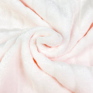 V-Lace Flannel PJ Set (Pink Cloud)